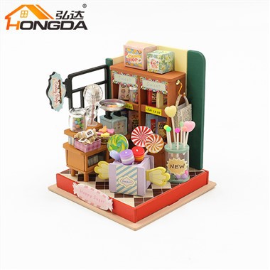 Hongda S2305 Happy Sugar High-quality DIY House Withe Light And Dust Cover
