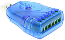 RS422 and RS485 mini serial adapter